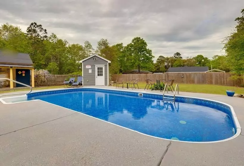 Ocean Springs Beach House W/ Saltwater Pool!