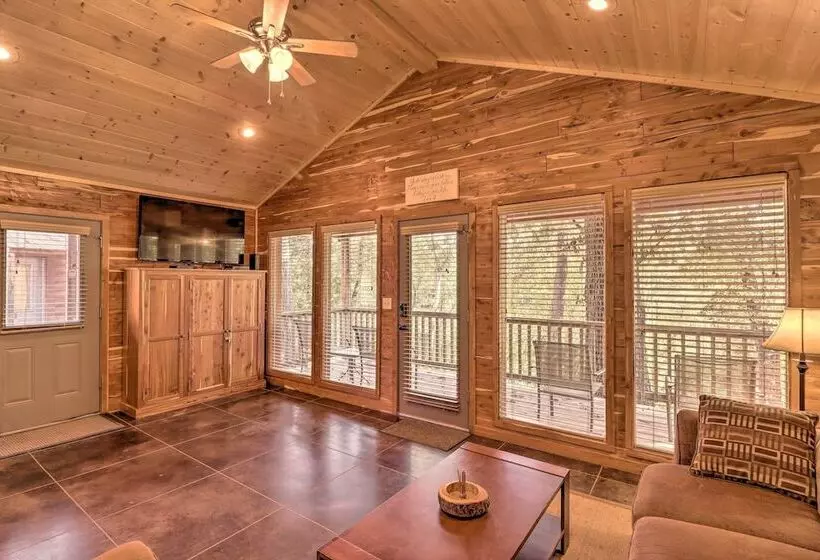 Heber Springs Cabin W/ Deck + River Views!