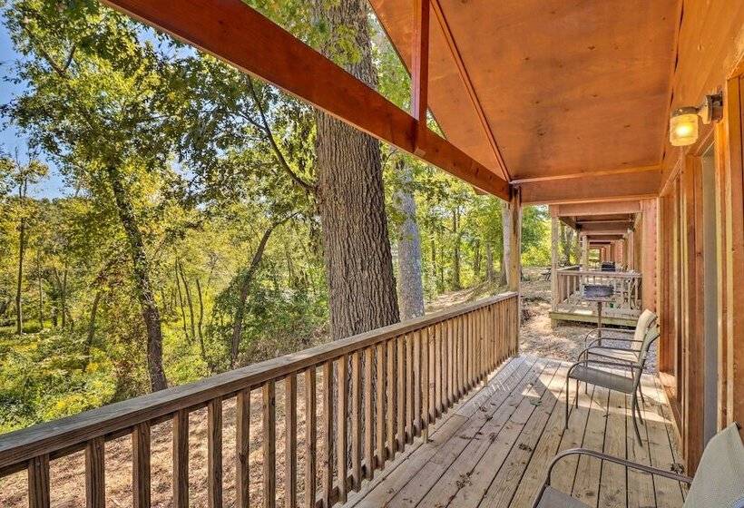 Heber Springs Cabin W/ Deck + River Views!