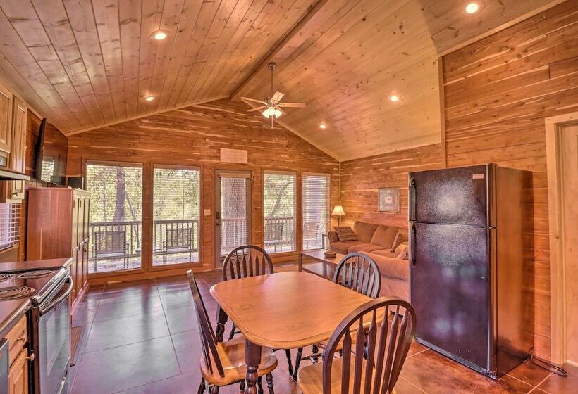 Heber Springs Cabin W/ Deck + River Views!