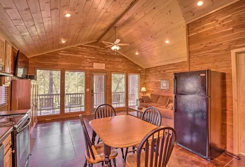 Heber Springs Cabin W/ Deck + River Views!
