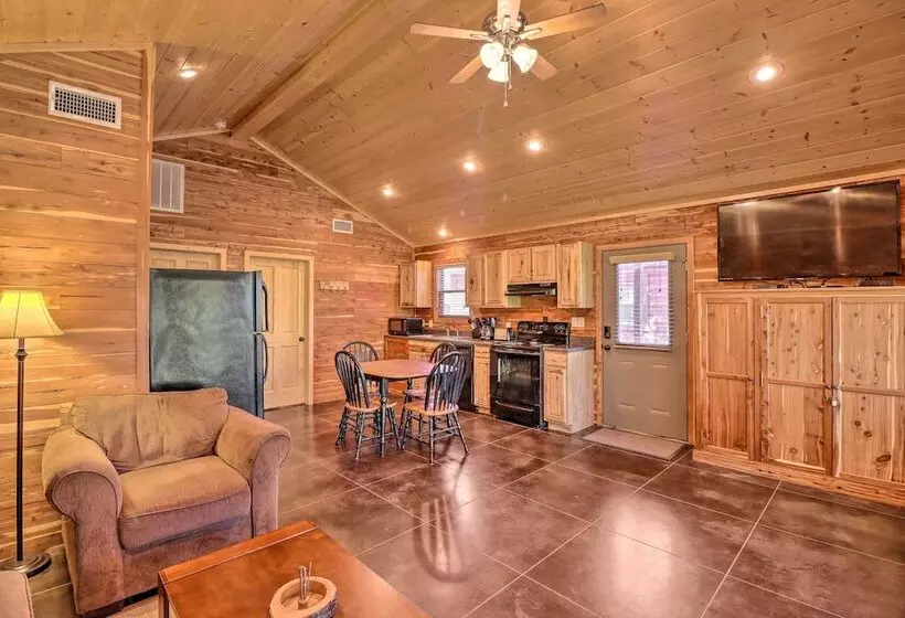 Heber Springs Cabin W/ Deck + River Views!