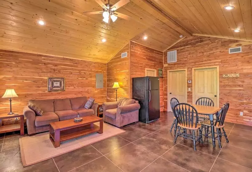 Heber Springs Cabin W/ Deck + River Views!