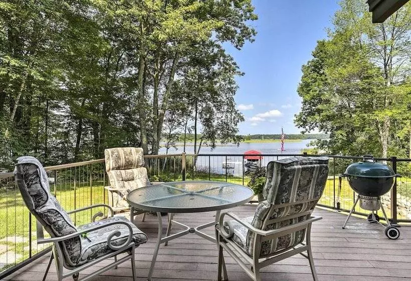 Lakefront Hayward Home W/ Game Room & Private Dock