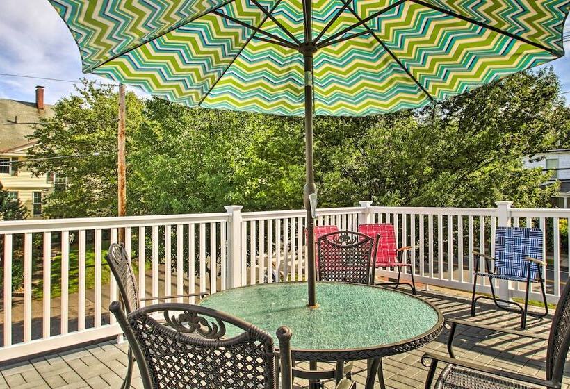 Walking Distance To Beach: Maine Home W/ Deck!