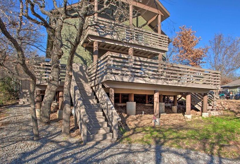 Medicine Park Cabin W/ Mountain Views!