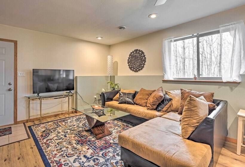 Mosinee Escape W/ Fire Pit   1 Mi To River!