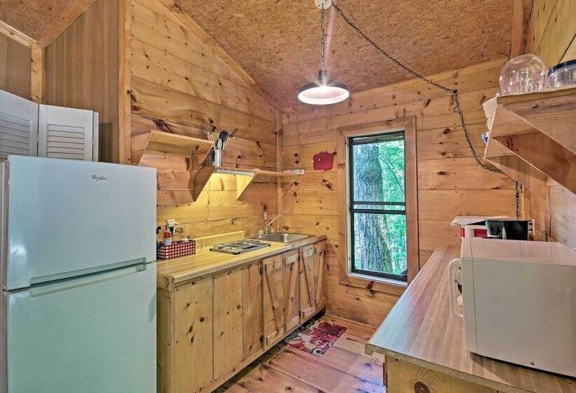 Pisgah Forest The Oak Cabin W/deck By Creek