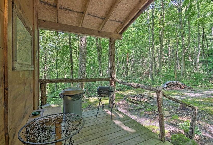 Pisgah Forest The Oak Cabin W/deck By Creek