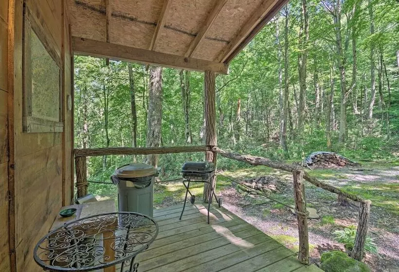 Pisgah Forest  The Oak  Cabin W/deck By Creek