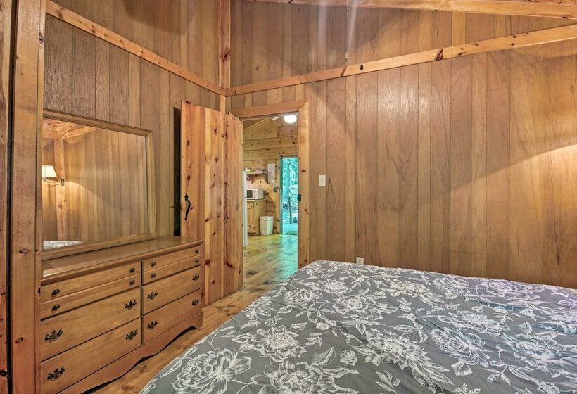 Pisgah Forest The Oak Cabin W/deck By Creek