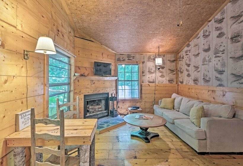 Pisgah Forest The Oak Cabin W/deck By Creek