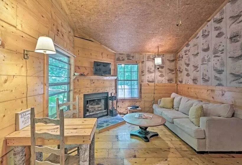 Pisgah Forest  The Oak  Cabin W/deck By Creek