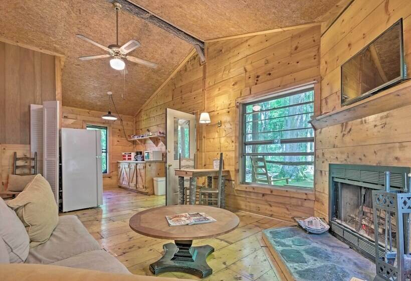 Pisgah Forest The Oak Cabin W/deck By Creek