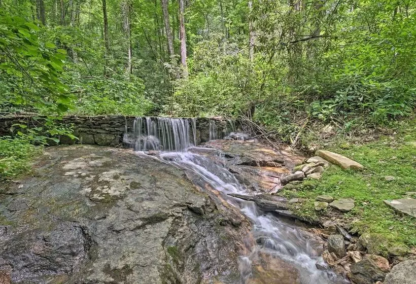Pisgah Forest  The Oak  Cabin W/deck By Creek