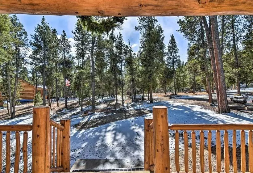 Remodeled Fairplay Log Cabin W/ Sauna + Loft!