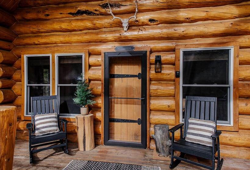 Remodeled Fairplay Log Cabin W/ Sauna + Loft!