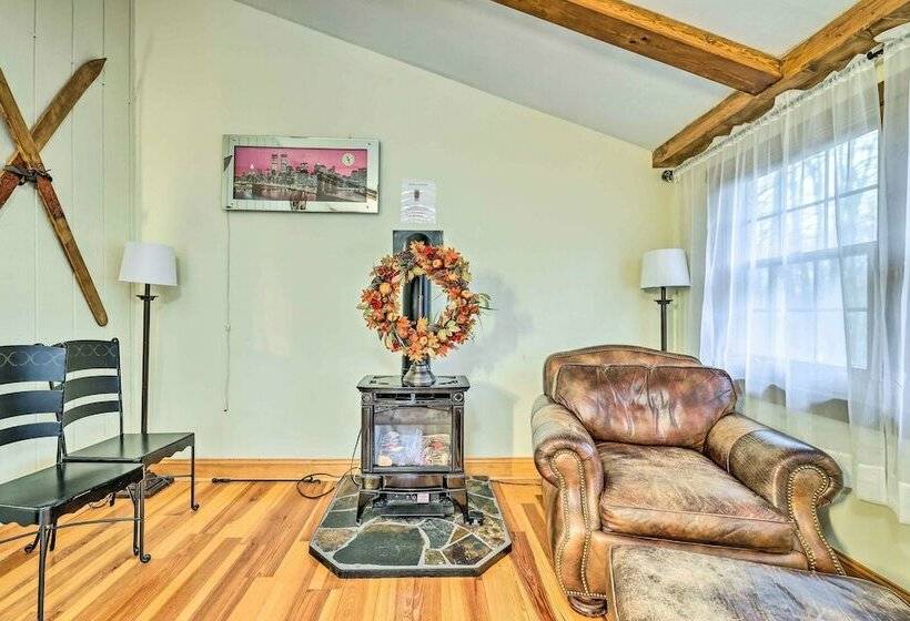 Rustic Pocono Lake Getaway: Ski, Hike, Swim!