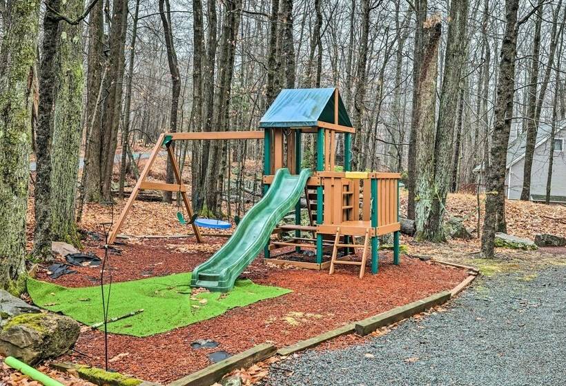 Rustic Pocono Lake Getaway: Ski, Hike, Swim!