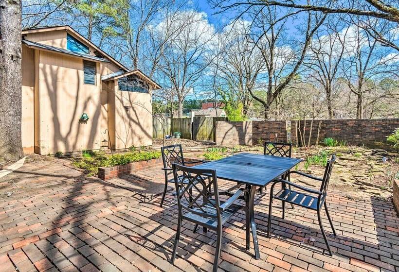 Spacious Little Rock Home W/ Yard & Game Room