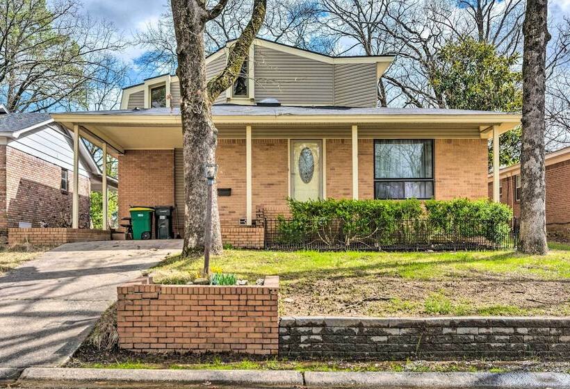 Spacious Little Rock Home W/ Yard & Game Room