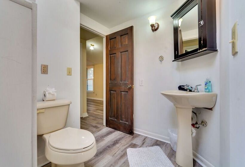 Spacious Little Rock Home W/ Yard & Game Room