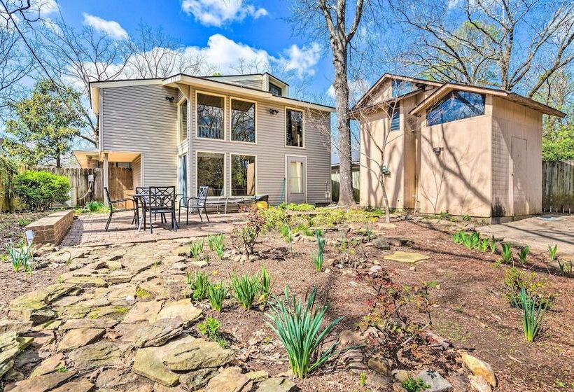 Spacious Little Rock Home W/ Yard & Game Room