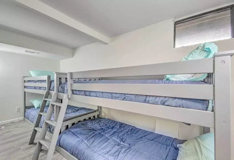 Boat Slip, Fire Pit: Lakefront Sunrise Beach Home!