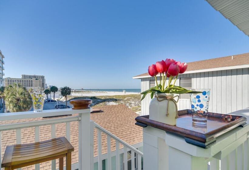 Breezy White Sands House Steps To Gulf Shore!