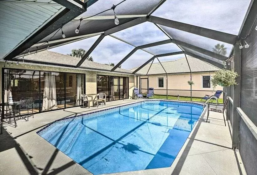 Canalfront Cape Coral Escape W/ Heated Pool!