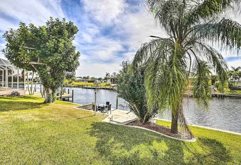Canalfront Cape Coral Escape W/ Heated Pool!