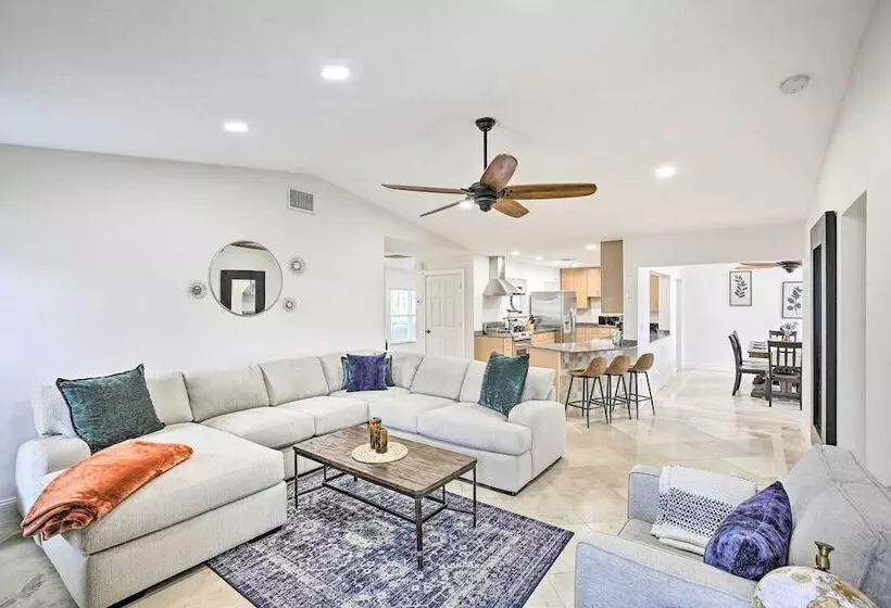 Canalfront Cape Coral Escape W/ Heated Pool!