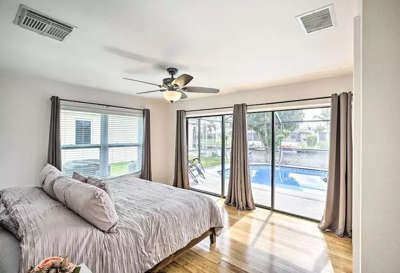 Canalfront Cape Coral Escape W/ Heated Pool!