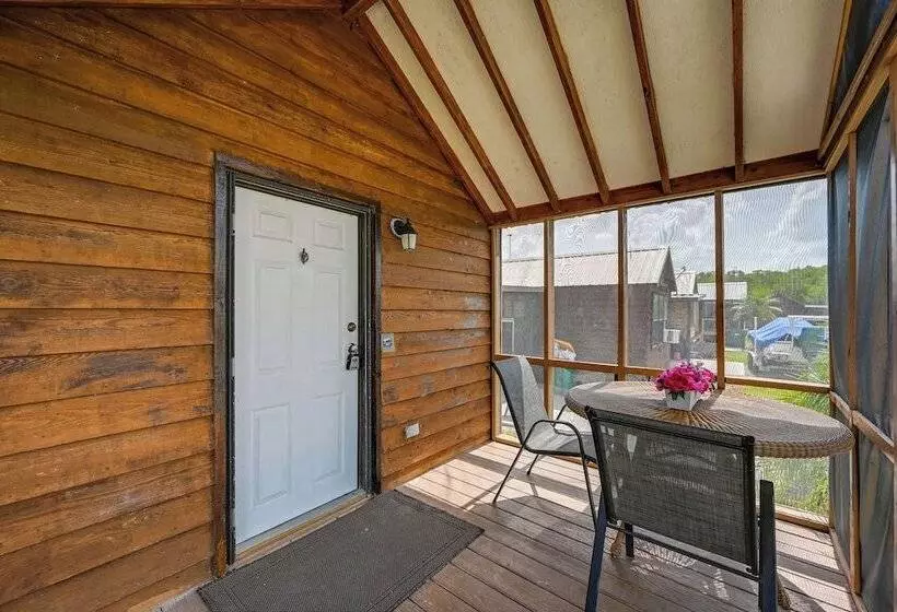 Everglades City Trailer Cabin: Boat Slip & Porch!