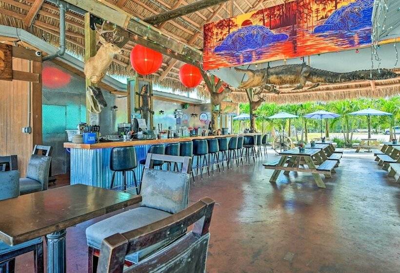 Everglades City Trailer Cabin: Boat Slip & Porch!