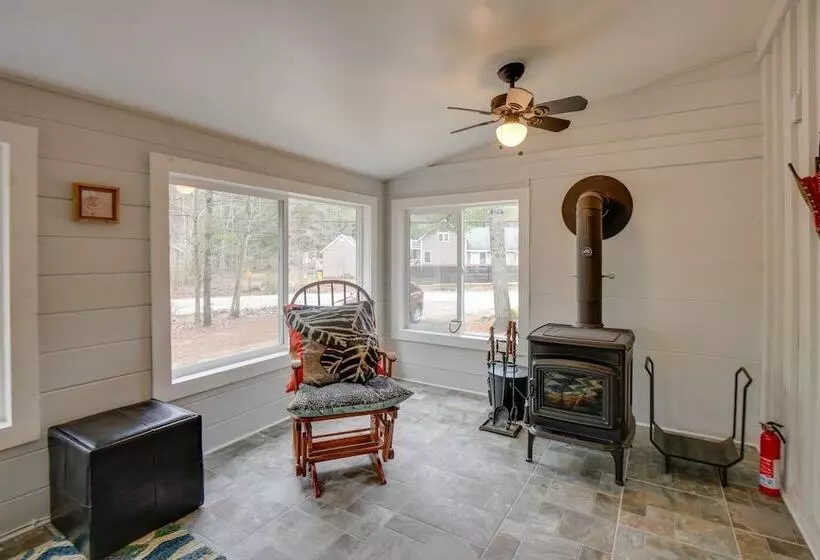 Center Ossipee Cabin W/ Game Room & Fire Pit!