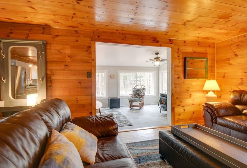 Center Ossipee Cabin W/ Game Room & Fire Pit!