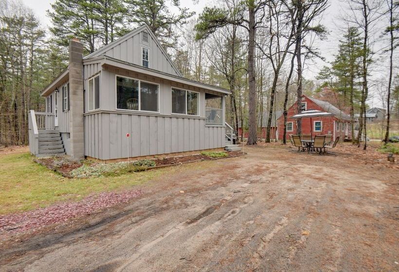 Center Ossipee Cabin W/ Game Room & Fire Pit!