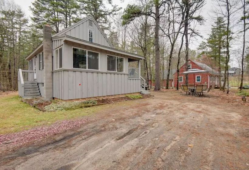 Center Ossipee Cabin W/ Game Room & Fire Pit!