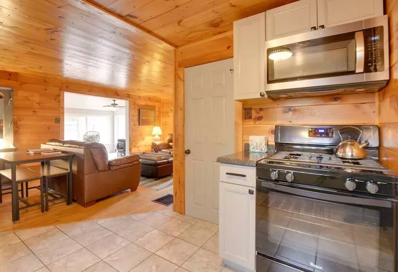 Center Ossipee Cabin W/ Game Room & Fire Pit!