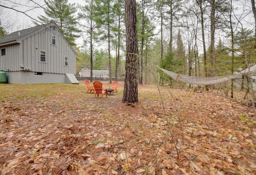 Center Ossipee Cabin W/ Game Room & Fire Pit!