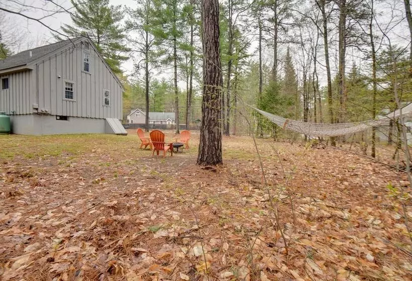 Center Ossipee Cabin W/ Game Room & Fire Pit!