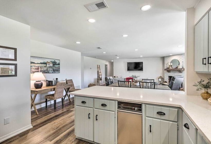 Green Acres  Home W/ Fire Pit + Fishing Pond