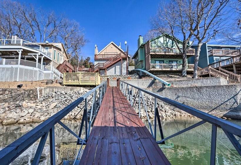 Dock + Slip: Lakefront Linn Creek Home!