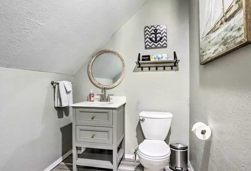 Dock + Slip: Lakefront Linn Creek Home!