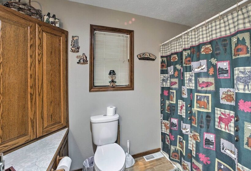 Lakefront Table Rock Home With Fire Pit!