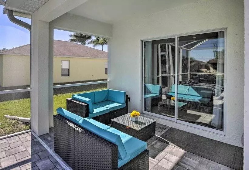 3 Mi To Beach: Cape Coral Home W/ Heated Pool