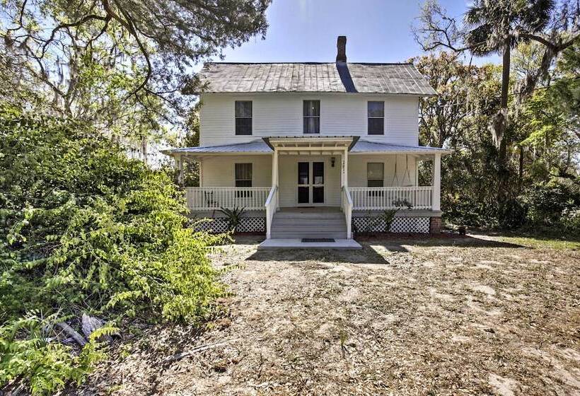 Peaceful Pomona Park Home: 1 Mi To Lake Broward!