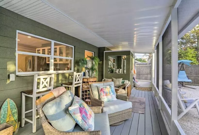 Reddington Beach Oasis W/ Pool, Walk To Ocean!