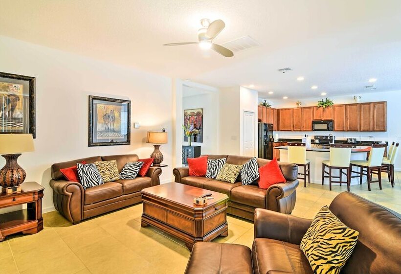 Home W/ Private Pool & Spa: 8 Mi To Disney